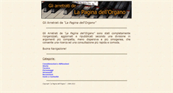 Desktop Screenshot of organcompendium.info